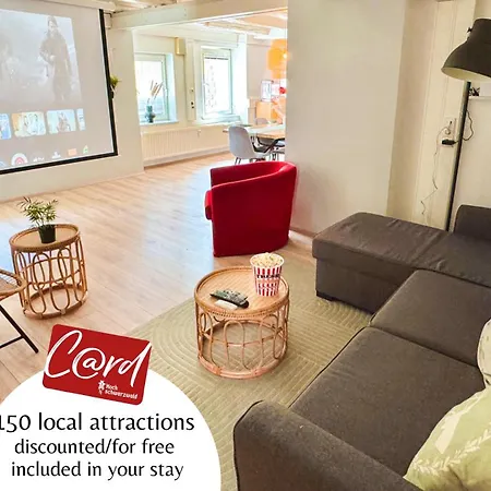 Ideal Fuer Familien, Heimkino Mit Popcorn, Parken, Nah Am See, Modern Und Gross Lenzkirch